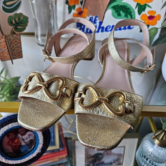 Kate Spade New York Lagoon Heart Chain Sandals - Picture 7 of 9